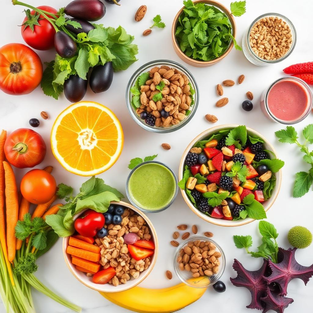 Fresh healthy food