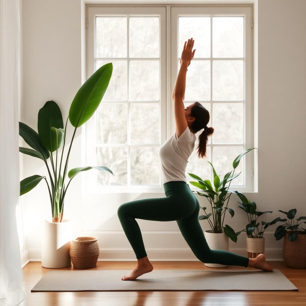 Calming wellness scene